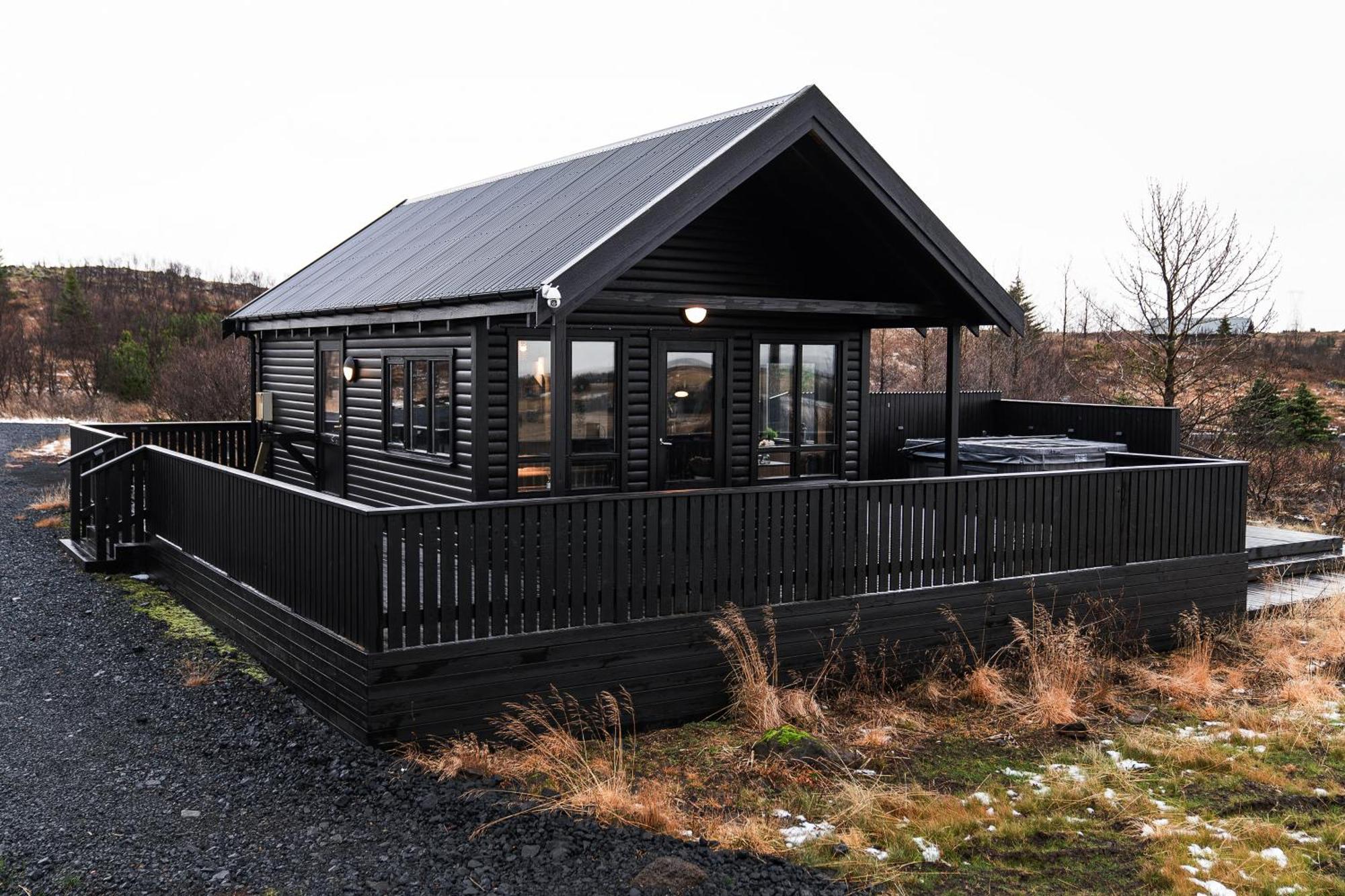 Cozy Cabin Near Golden Circle With Panoramic Views Mosfellsbaer Buitenkant foto