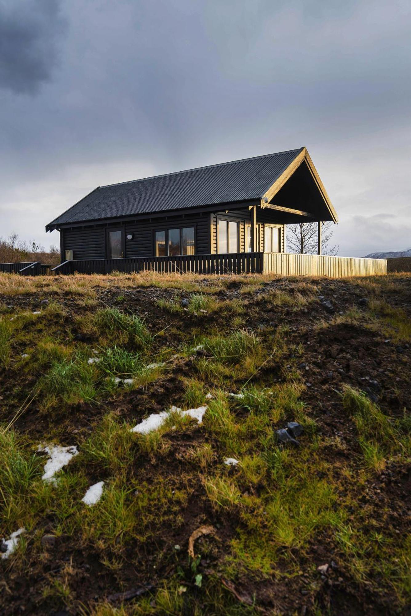 Cozy Cabin Near Golden Circle With Panoramic Views Mosfellsbaer Buitenkant foto