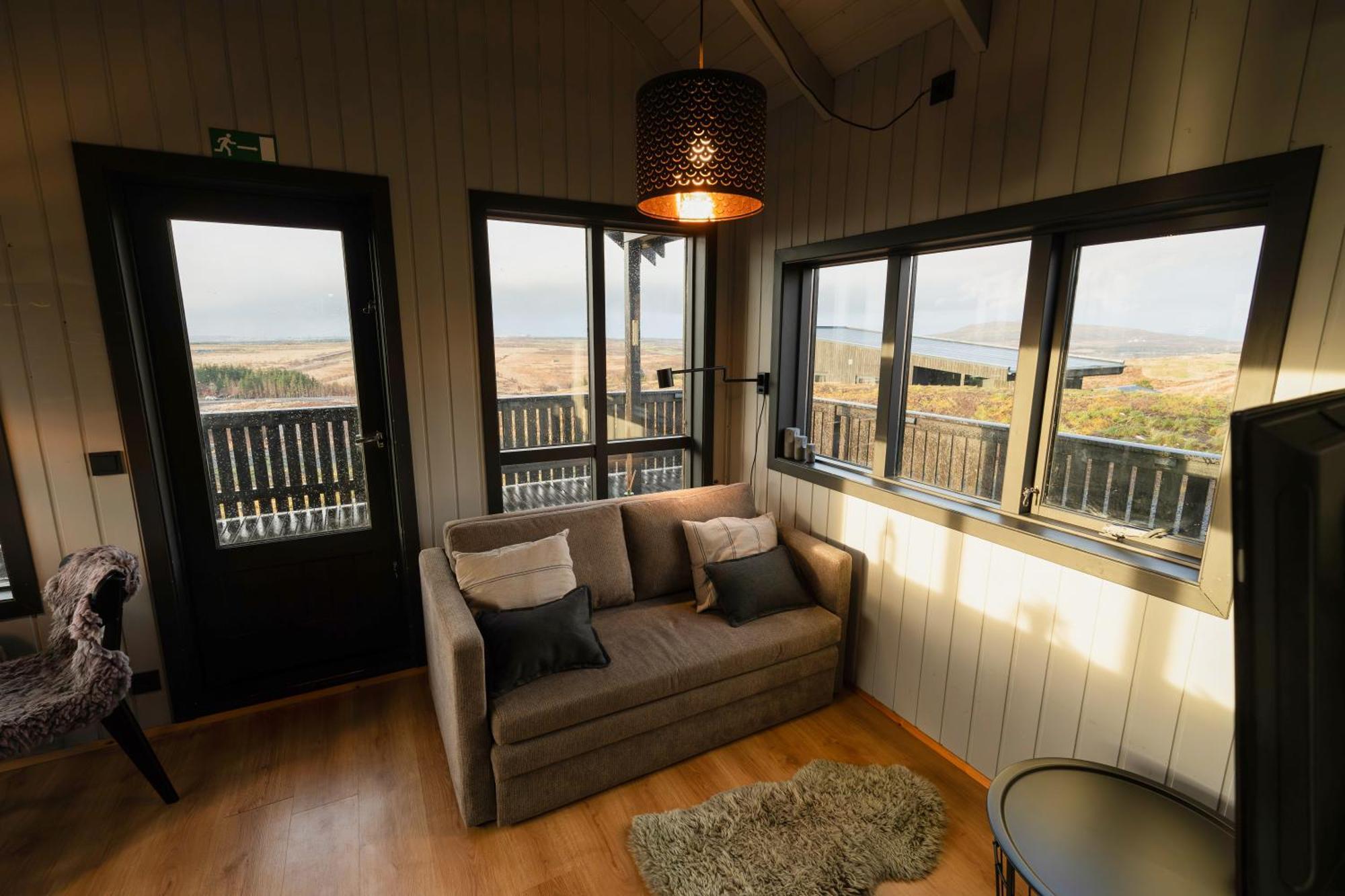 Cozy Cabin Near Golden Circle With Panoramic Views Mosfellsbaer Buitenkant foto